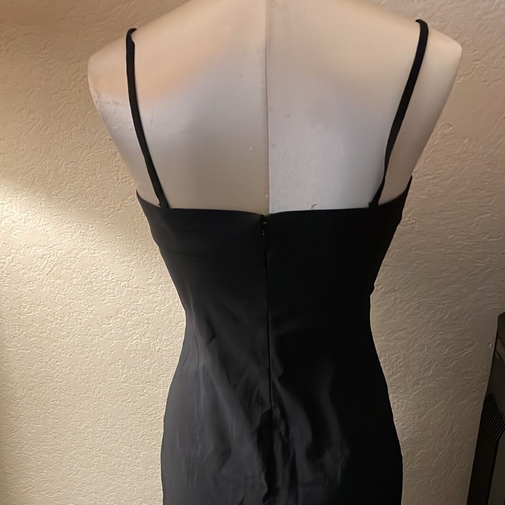 EXPRESS sexy stretch dress black size 8 EUC - Picture 4 of 6